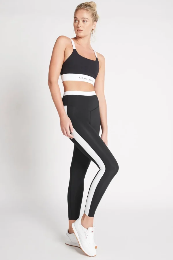 High Rise Contrast Full Length Legging 212