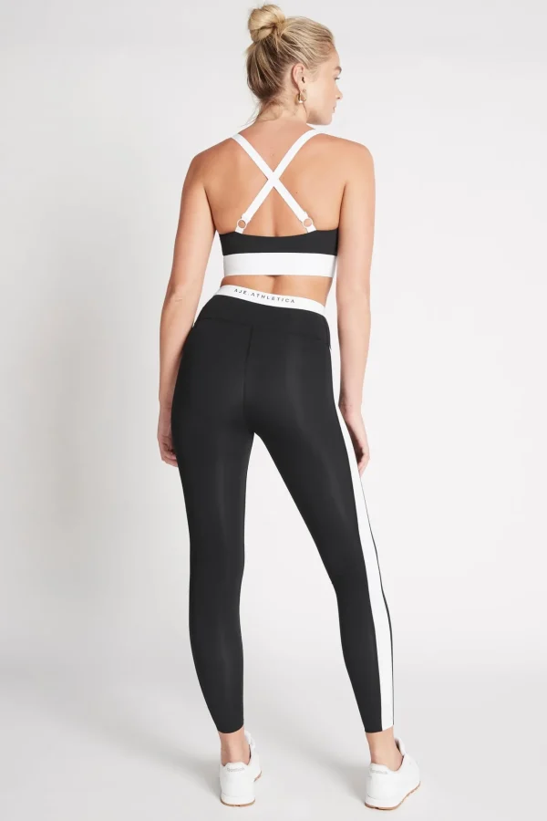 High Rise Contrast Full Length Legging 212