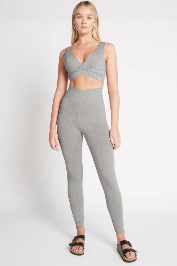 High Rise Crossover 7/8 Zip Legging 214