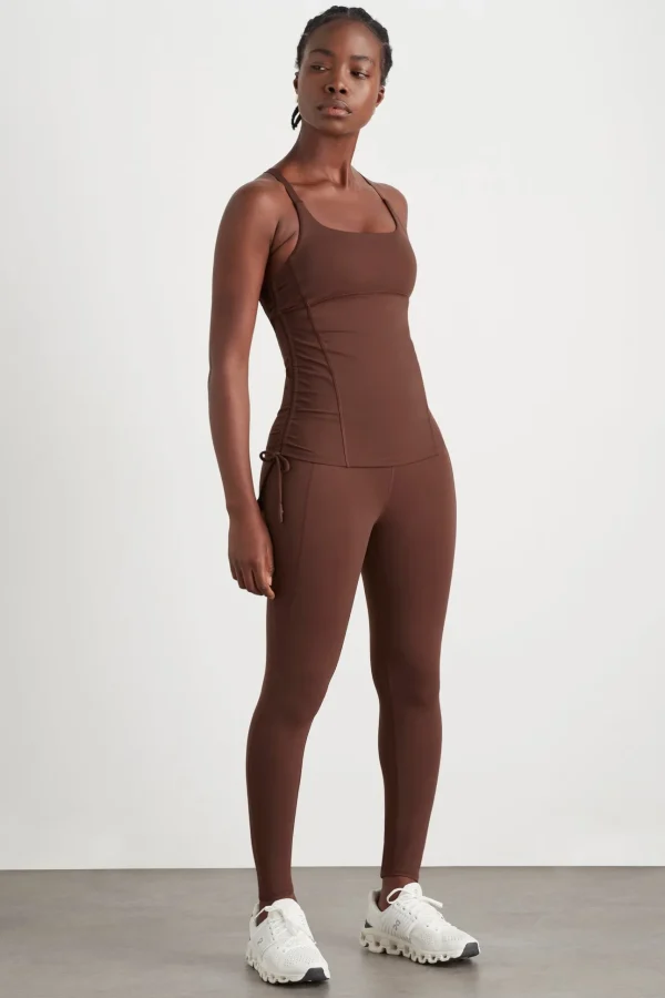 High Rise Drawstring Full Length Legging 225