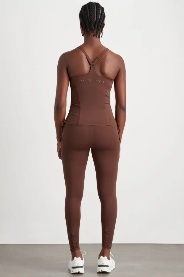 High Rise Drawstring Full Length Legging 225