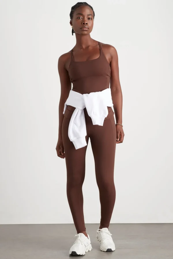 High Rise Drawstring Full Length Legging 225