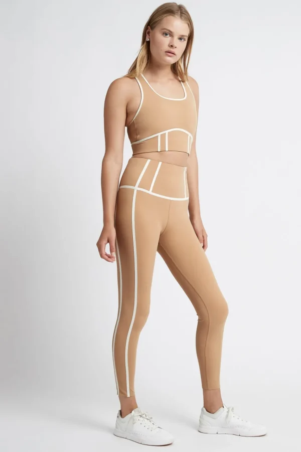 High Rise Full Length Bonded Seam Legging 209
