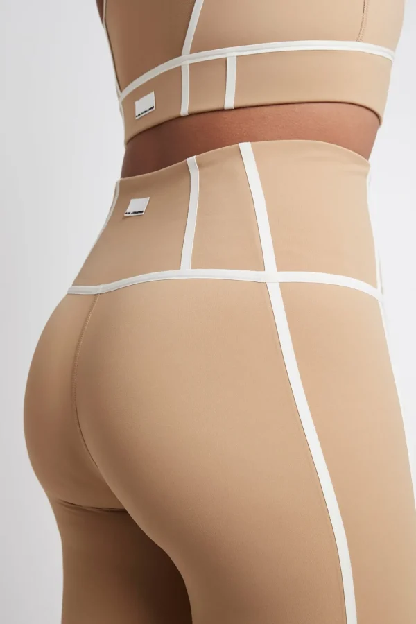 High Rise Full Length Bonded Seam Legging 209