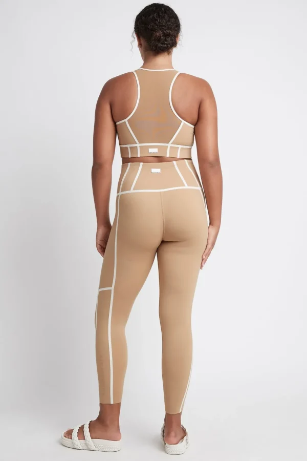 High Rise Full Length Bonded Seam Legging 209