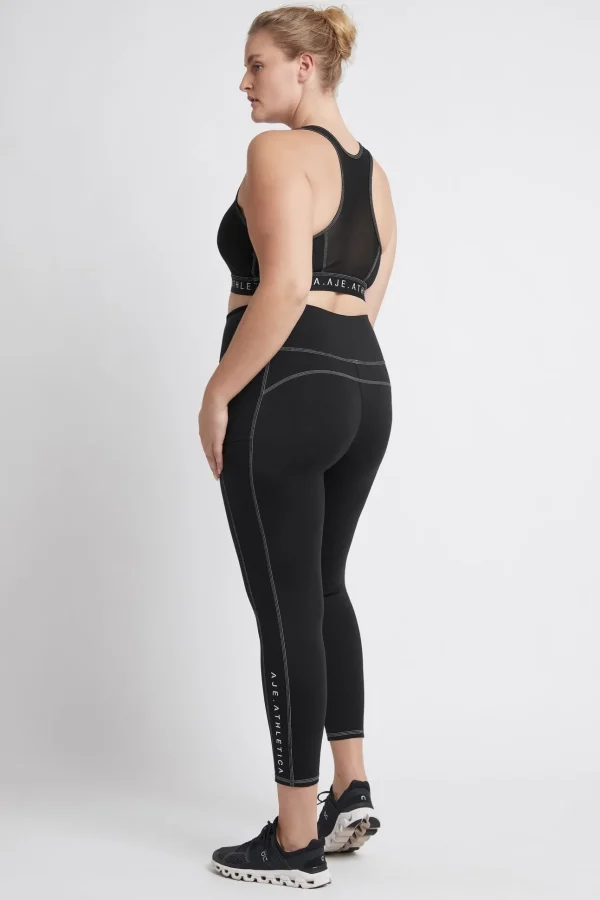 High Rise Full Length Panelled Legging 020