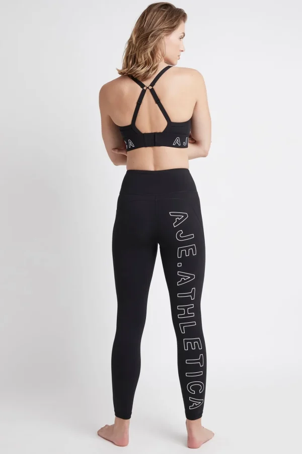 High Rise Logo Full Length Legging 206