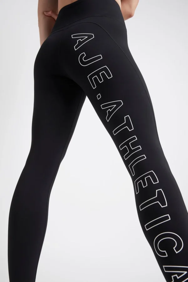 High Rise Logo Full Length Legging 206
