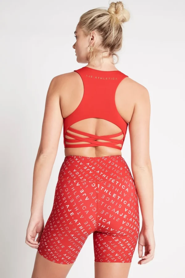 High Rise Logo Shorts 607