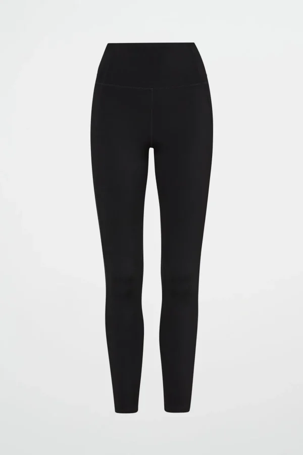 High Rise Mesh Detail 7/8 Legging 612