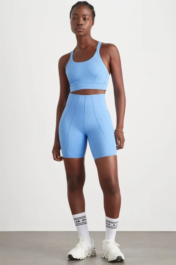 High Rise Mid Length Bike Short 615