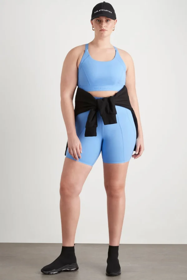 High Rise Mid Length Bike Short 615