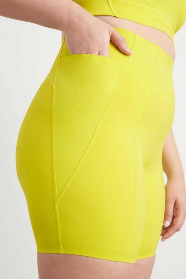 High Rise Mid Length Bike Short 615