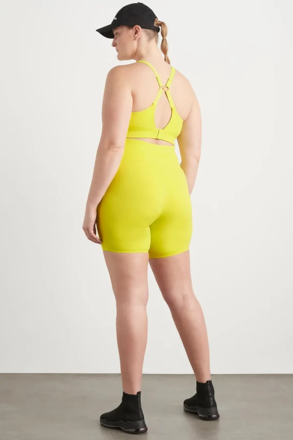 High Rise Mid Length Bike Short 615