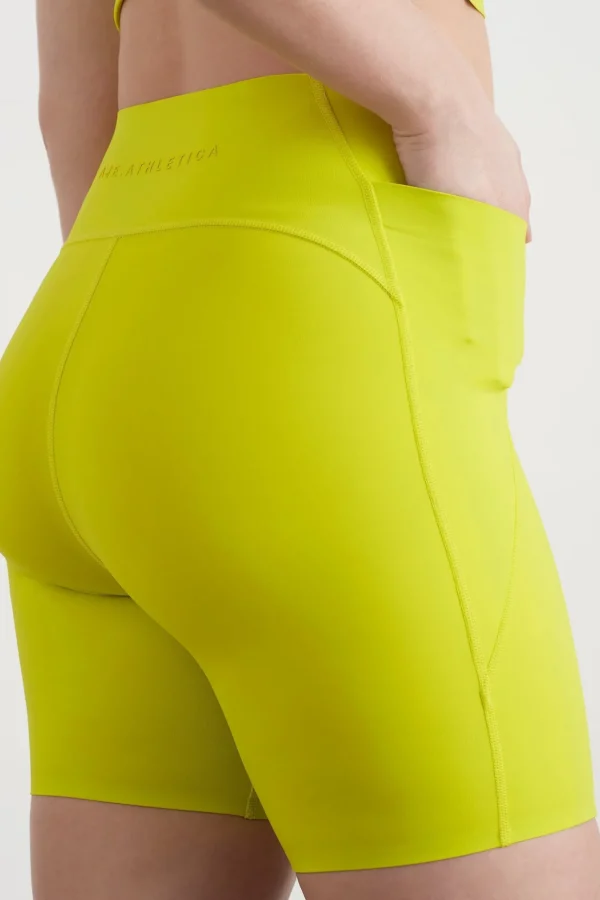 High Rise Mid Length Bike Short 615