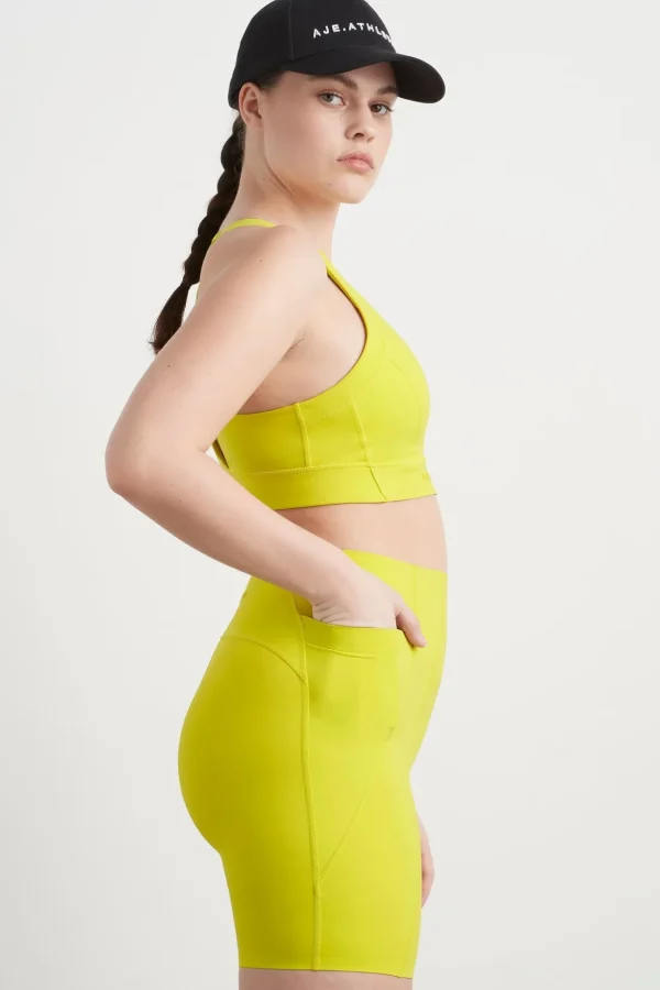 High Rise Mid Length Bike Short 615