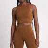 High Rise Mid Length Embossed Bike Short 615