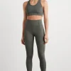 High Rise Perforated 7/8 Legging 227