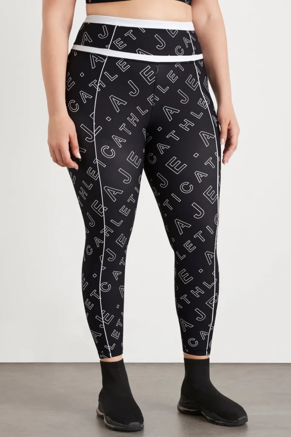 High Rise Piping 7/8 Legging 230