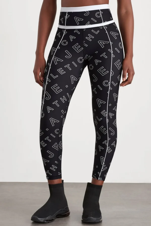 High Rise Piping 7/8 Legging 230