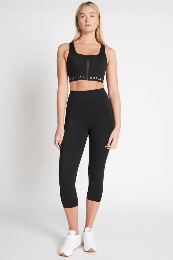 High Rise Signature Logo 3/4 Legging 218