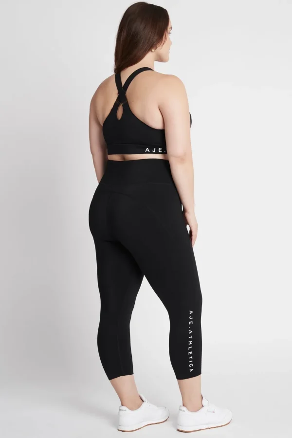 High Rise Signature Logo 3/4 Legging 218