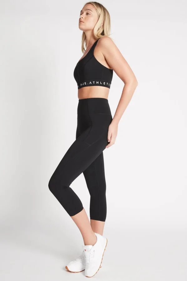 High Rise Signature Logo 3/4 Legging 218