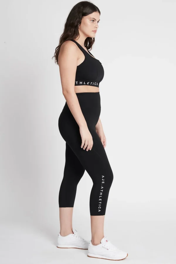 High Rise Signature Logo 3/4 Legging 218