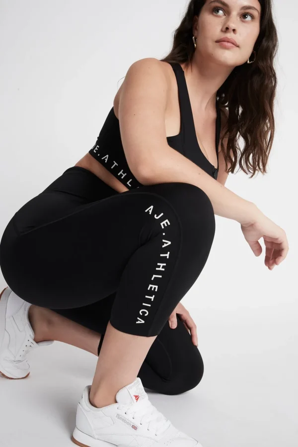 High Rise Signature Logo 3/4 Legging 218