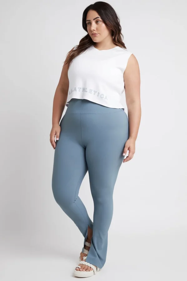 High Waist Split Hem Legging 205