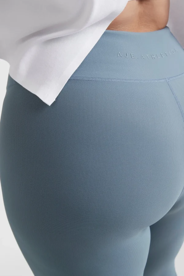 High Waist Split Hem Legging 205