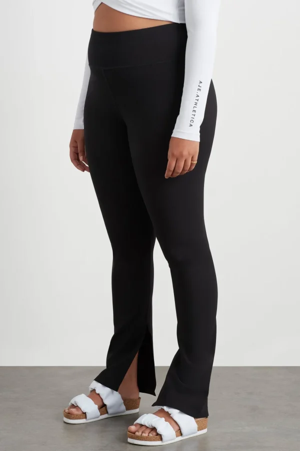 High Waist Split Hem Legging 205