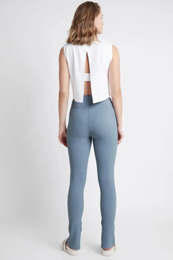 High Waist Split Hem Legging 205