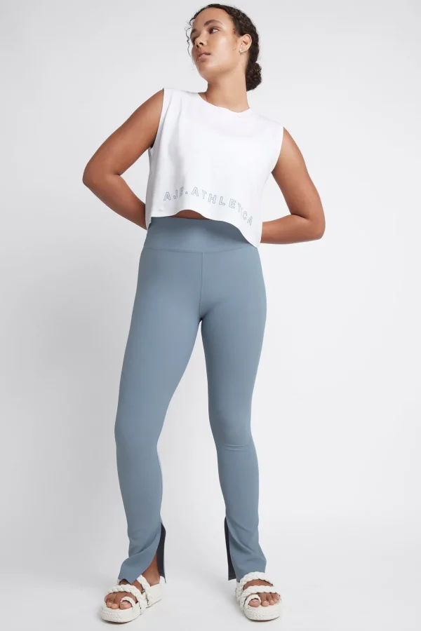 High Waist Split Hem Legging 205