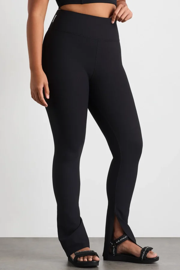 High Waist Split Hem Legging 205
