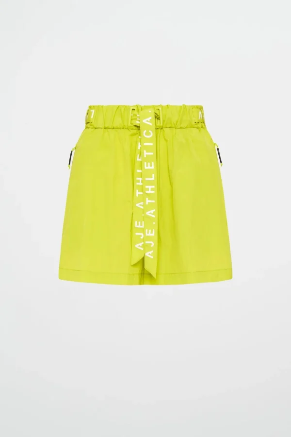 High Waisted Belted Shorts 608