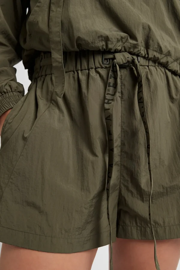 High Waisted Belted Shorts 608