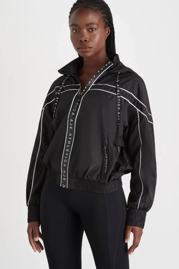 Hooded Windbreaker Jacket 016