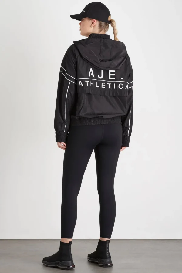 Hooded Windbreaker Jacket 016