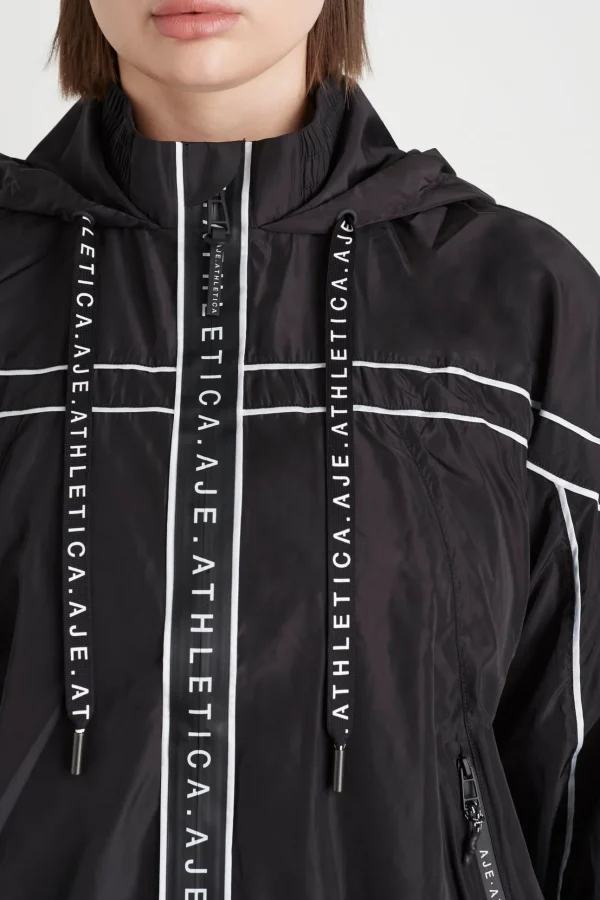 Hooded Windbreaker Jacket 016