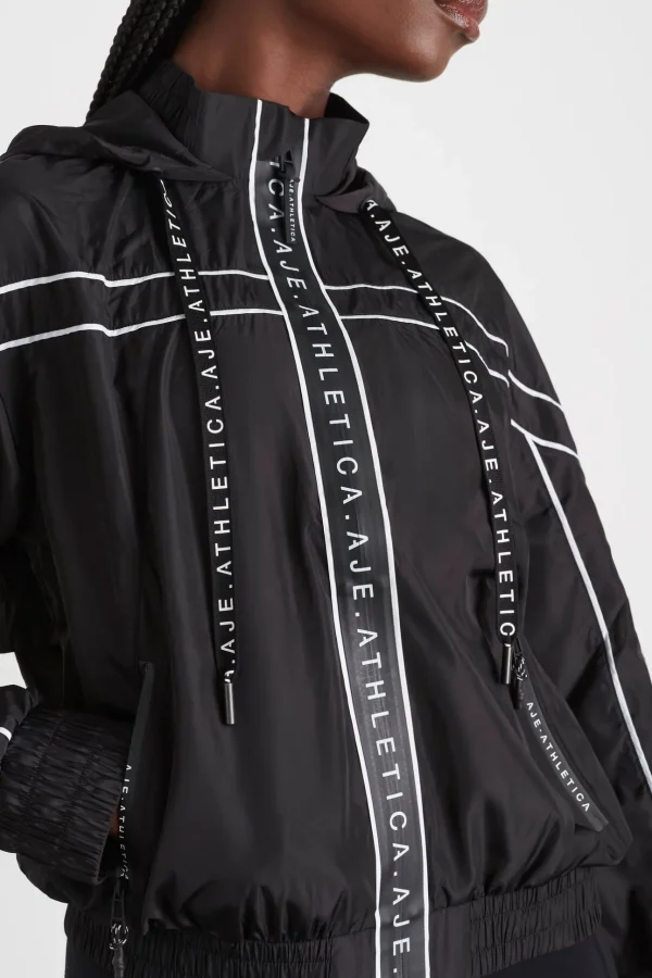 Hooded Windbreaker Jacket 016