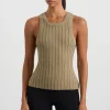 Hydra Racer Knit Ribbed Top