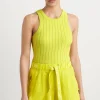Hydra Racer Knit Ribbed Top