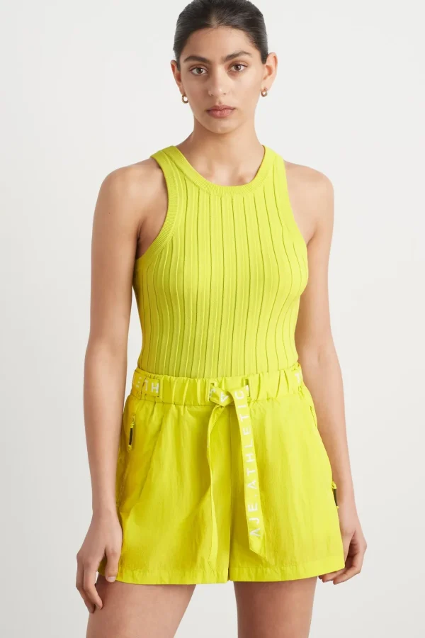 Hydra Racer Knit Ribbed Top