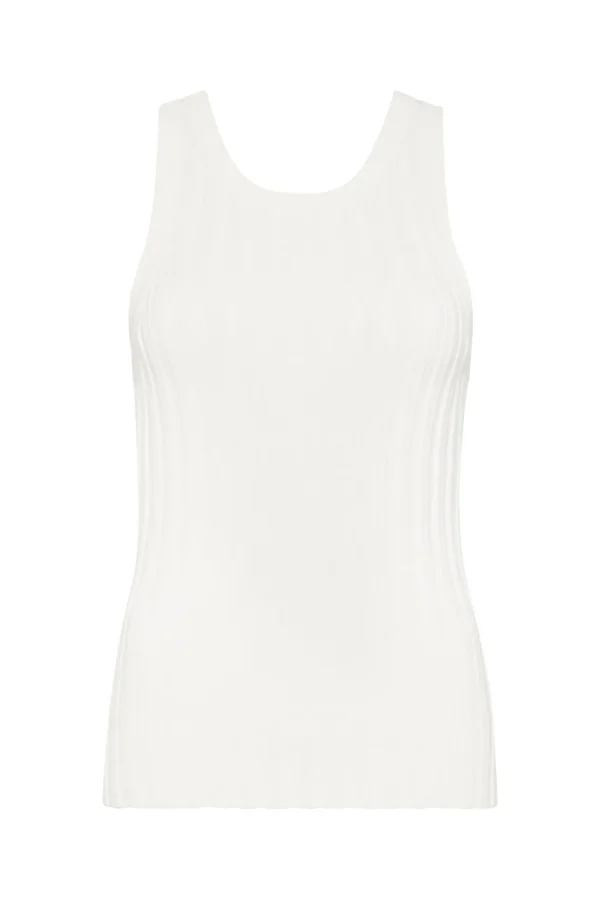 Hydra Racer Knit Ribbed Top