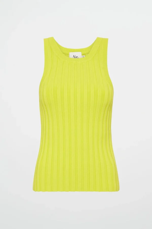 Hydra Racer Knit Ribbed Top
