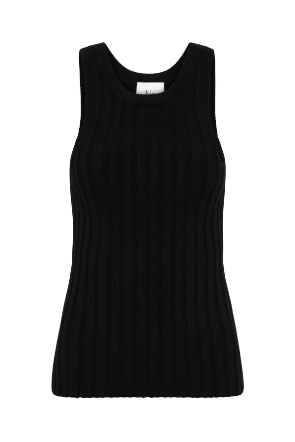 Hydra Racer Knit Ribbed Top