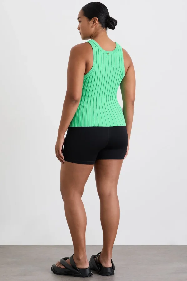 Hydra Racer Knit Ribbed Top