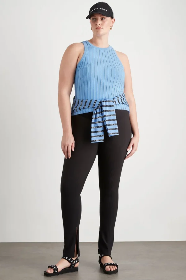 Hydra Racer Knit Ribbed Top