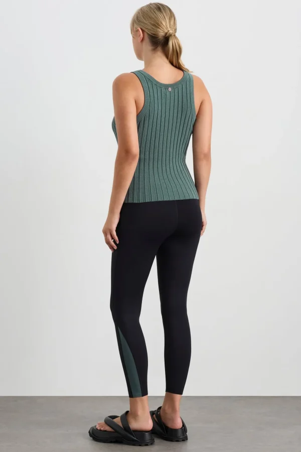Hydra Racer Knit Ribbed Top